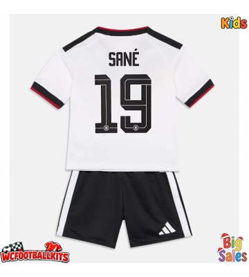 Germany Leroy Sane #19 Replica Home Stadium Kit for Kids World Cup 2026 Short Sleeve (+ pants)